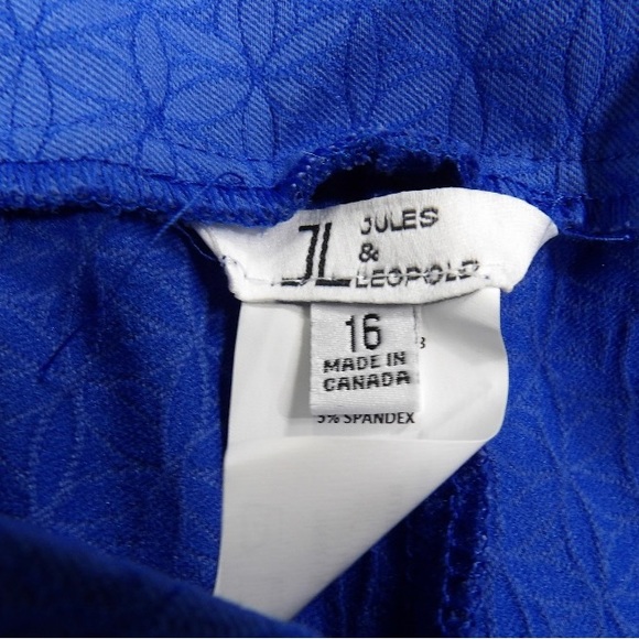 Jules & Leopold Slim Pull On Pant size 16W - Picture 4 of 5